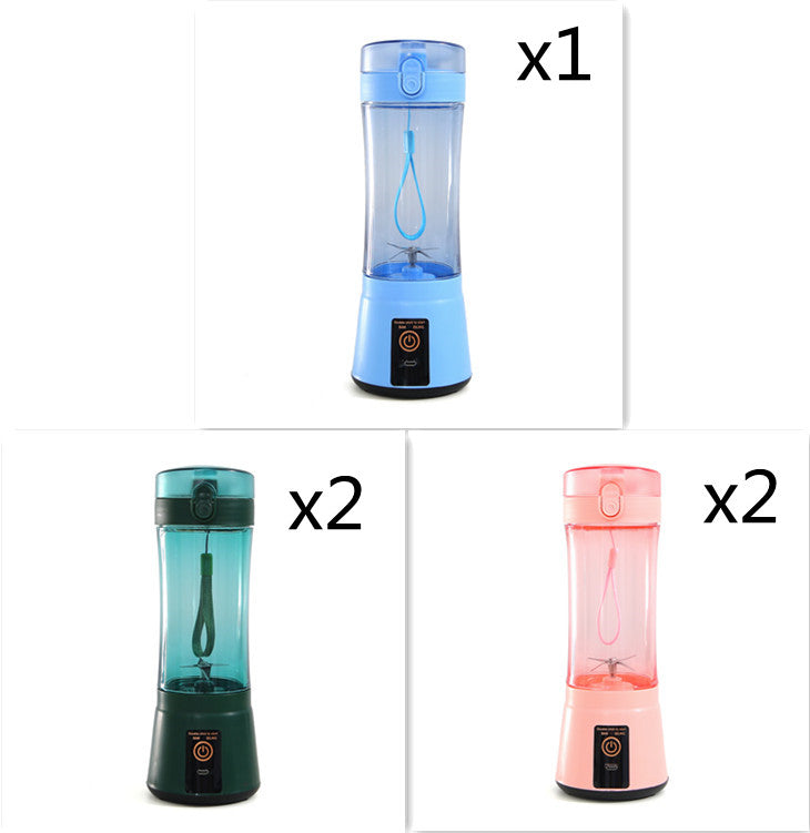 Portable Electric Fruit Juicer Wireless USB Rechargeable Mini Mixer Multifunction Summer Smoothie Blender Machine Kitche